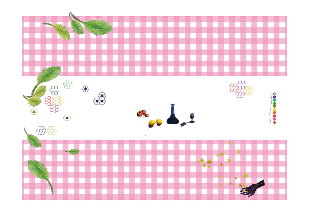 Tafelkleed: familietafel 4 tot 6 personen / 144cm x 209cm